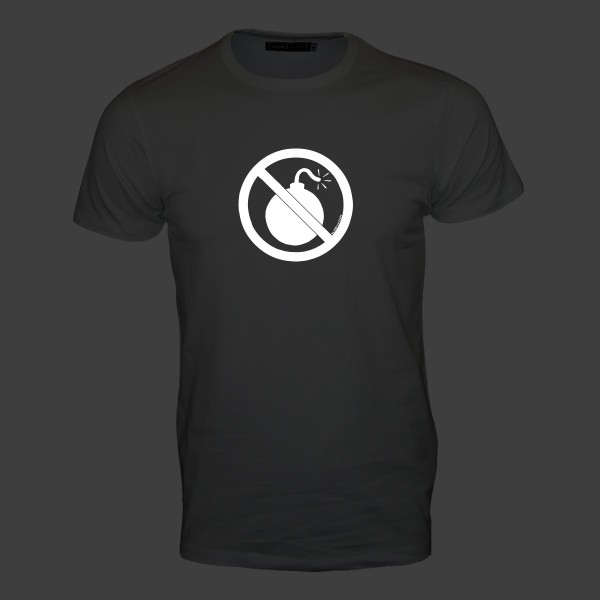 Anti-Bombe Männer T-Shirt